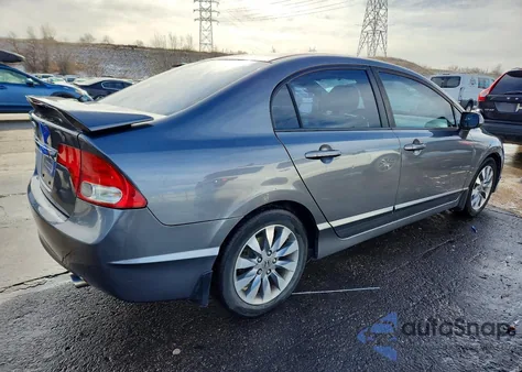 2009 Honda Civic Ex from USA, damaged, VIN 1HGFA16889L015417